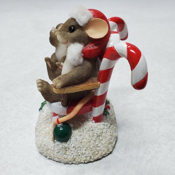 Charming Tails Secrets For Santa Figurine Christmas Collectible - Picture 3 of 10